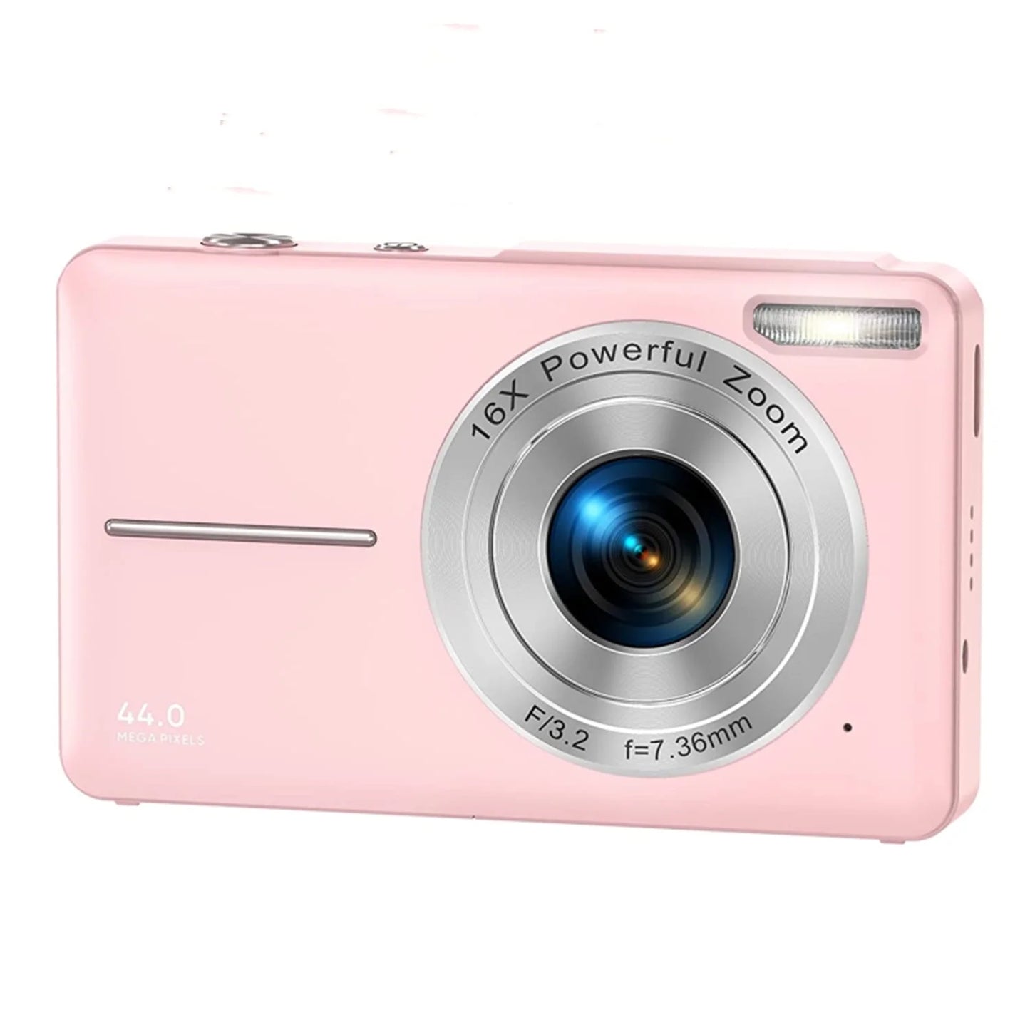 1080P Digital Camera 44MP 16X Digital Zoom Compact Point and Shoot Portable Small Starter Camera