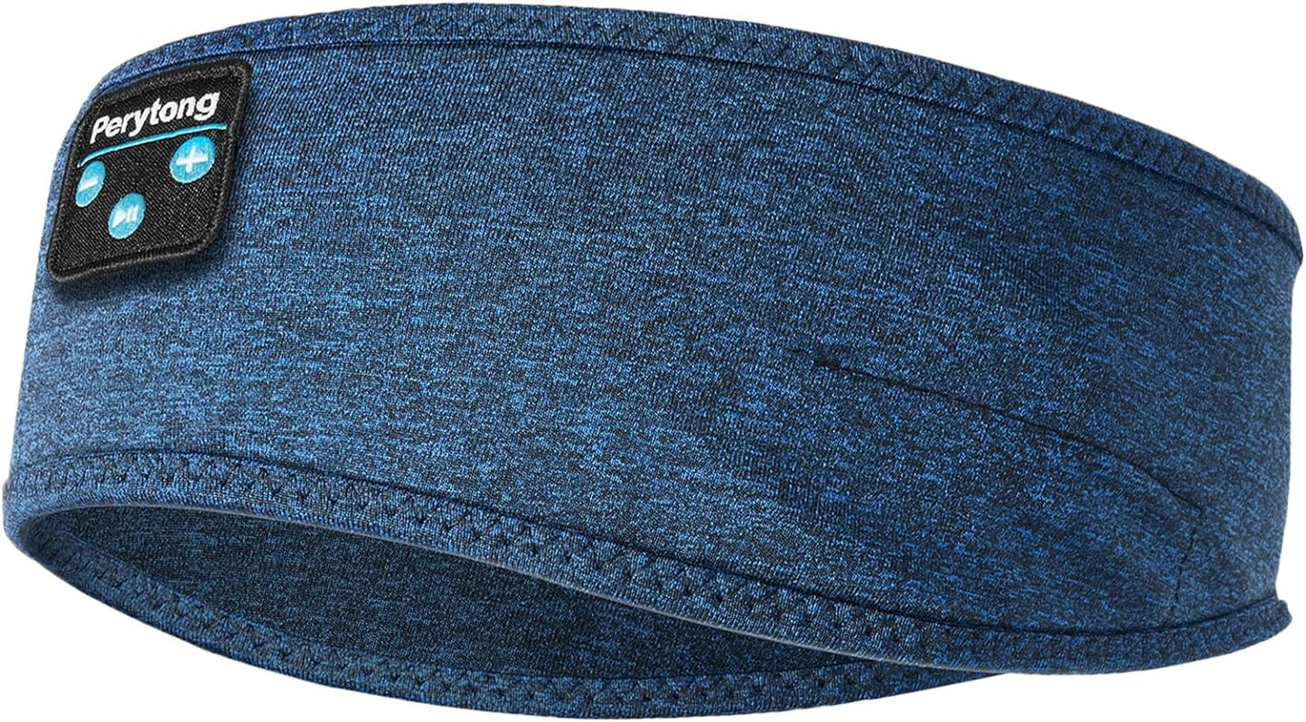 Bluetooth Sports Headband Headphones with Ultra-Thin HD Stereo Speakers Perfect for Sleeping, Workout, Air Travel, and Much More