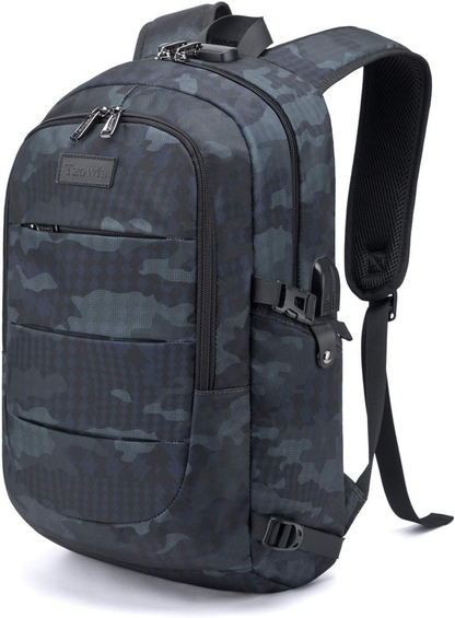 Travel Laptop Backpack Water Resistant Anti-Theft with USB Charging Port 14/15.6 Inch Computer Business Backpacks