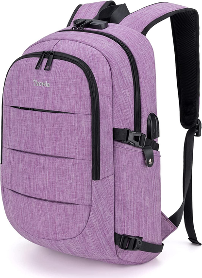 Travel Laptop Backpack Water Resistant Anti-Theft with USB Charging Port 14/15.6 Inch Computer Business Backpacks