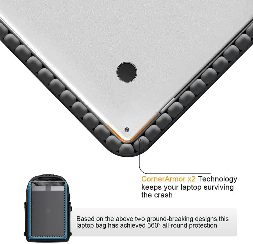 Travel Laptop Backpack Water Resistant Anti-Theft with USB Charging Port 14/15.6 Inch Computer Business Backpacks