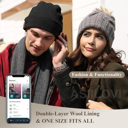 Bluetooth Beanie Multiple Styles and Colors to Choose from, 20Hrs Playing