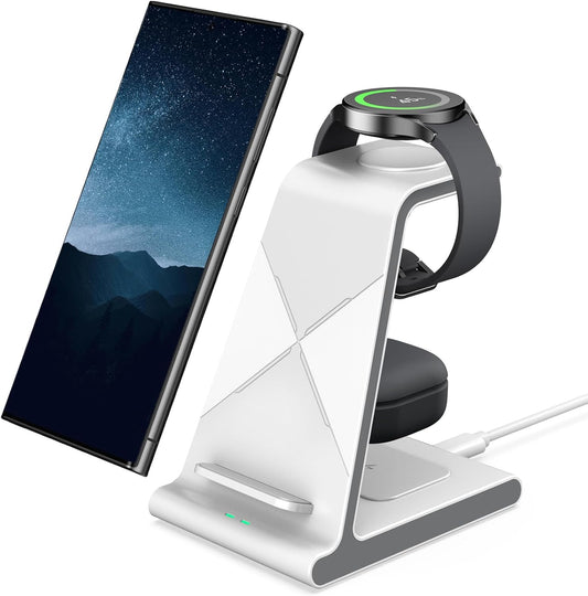 Wireless Charger for Samsung S25 Ultra, Charging Station for Multiple Samsung Devices