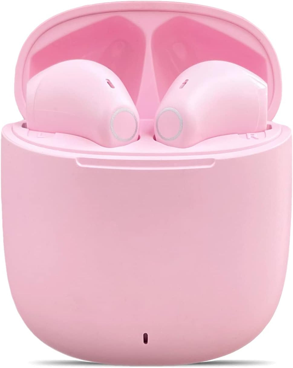 Wireless Earbuds Bluetooth, Wireless Headphones Hifi Stereo, IPX5 Waterproof Wireless Earphones Touch Control, Bluetooth Earphones 5.1 Built-In Microphone, USB-C Charging with Sport/Fitness