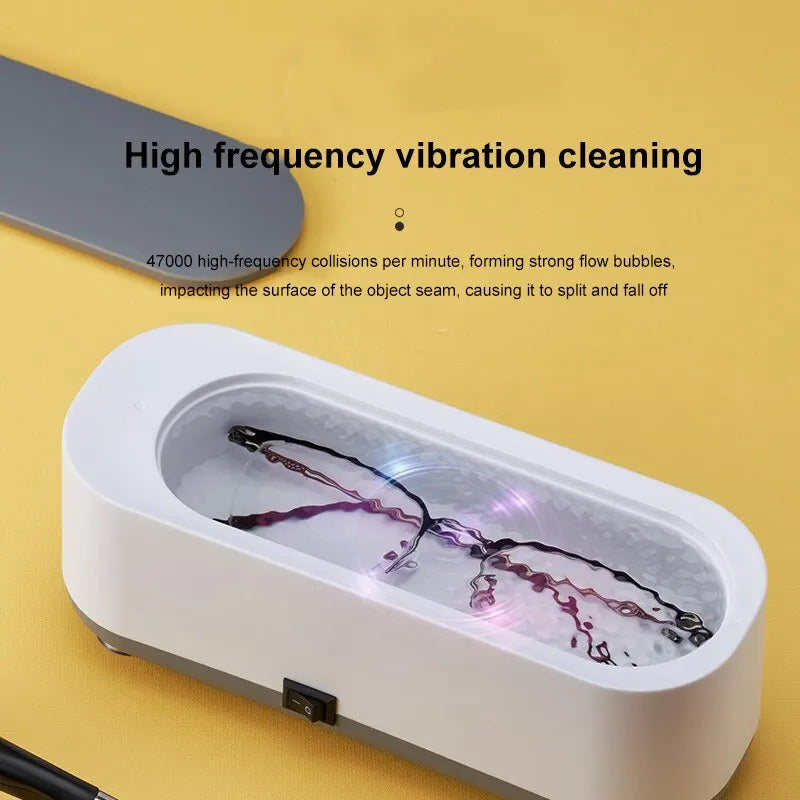 Multifunctional Vibration Cleaning Machine for Contact Lens, Watch, Jewelry, and Teeth