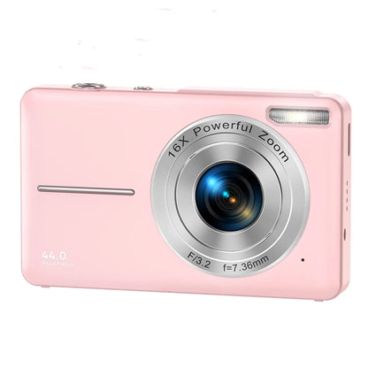 1080P Digital Camera 44MP 16X Digital Zoom Compact Point and Shoot Portable Small Starter Camera 