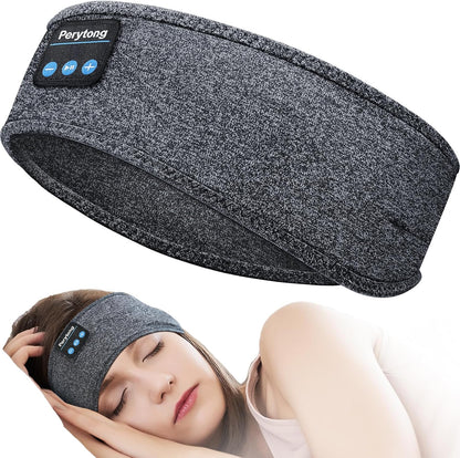 Bluetooth Sports Headband Headphones with Ultra-Thin HD Stereo Speakers Perfect for Sleeping, Workout, Air Travel, and Much More