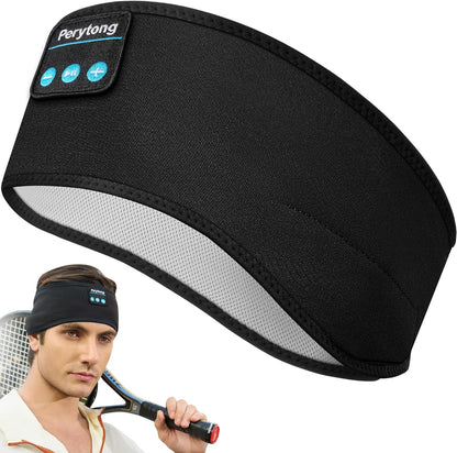 Bluetooth Sports Headband Headphones with Ultra-Thin HD Stereo Speakers Perfect for Sleeping, Workout, Air Travel, and Much More