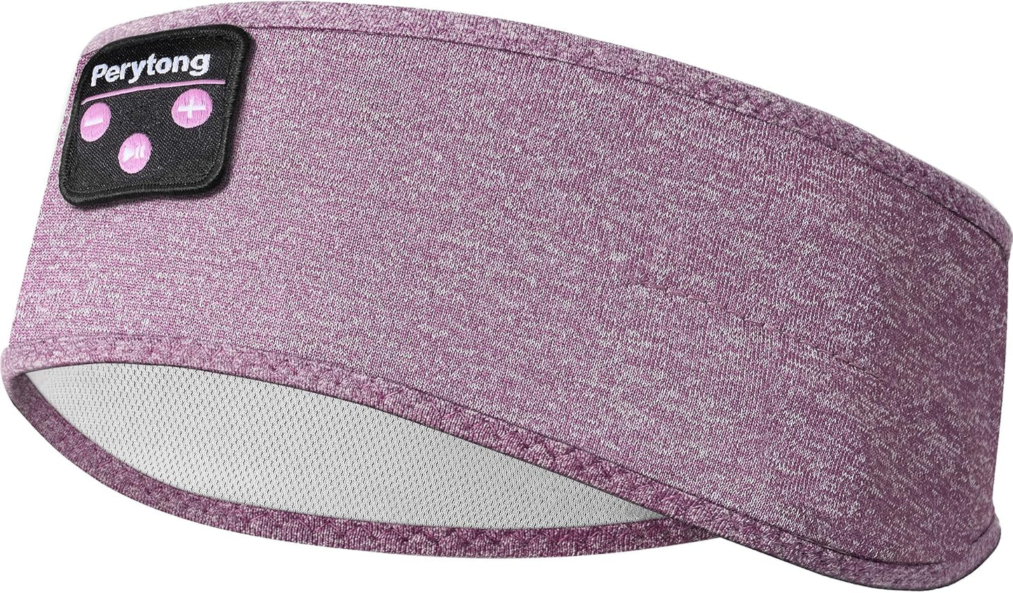 Bluetooth Sports Headband Headphones with Ultra-Thin HD Stereo Speakers Perfect for Sleeping, Workout, Air Travel, and Much More