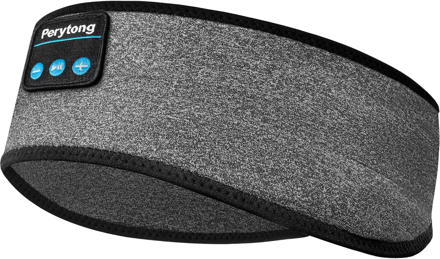 Bluetooth Sports Headband Headphones with Ultra-Thin HD Stereo Speakers Perfect for Sleeping, Workout, Air Travel, and Much More