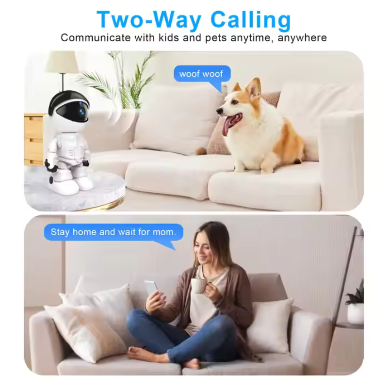Smart Robot WIFI IP Camera 1080P HD Baby Monitor & Home Security