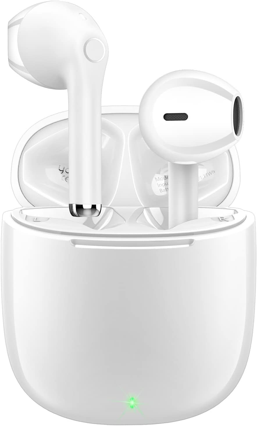 Wireless Earbuds Bluetooth, Wireless Headphones Hifi Stereo, IPX5 Waterproof Wireless Earphones Touch Control, Bluetooth Earphones 5.1 Built-In Microphone, USB-C Charging with Sport/Fitness