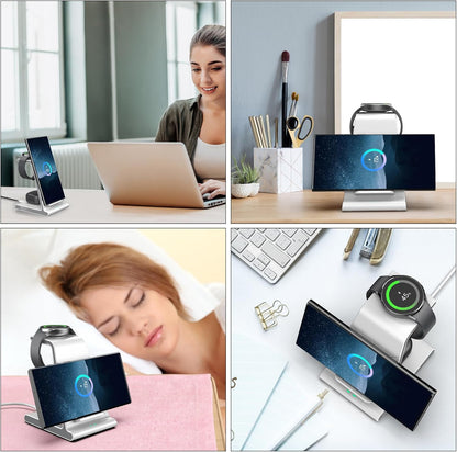 Wireless Charger for Samsung S25 Ultra, Charging Station for Multiple Samsung Devices
