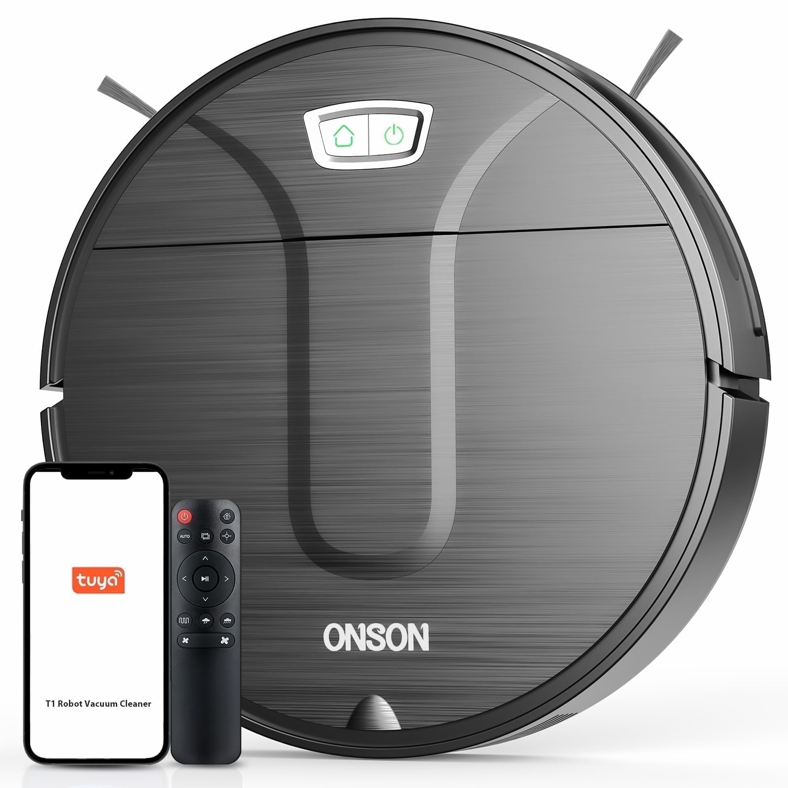 Robot Vacuum Cleaner, 2 in 1 Robot Vacuum and Mop Combo for Pet Hair, Hard Floor