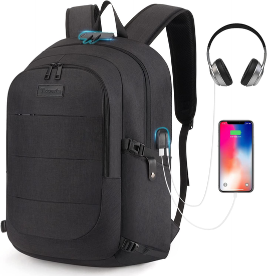 Travel Laptop Backpack Water Resistant Anti-Theft with USB Charging Port 14/15.6 Inch Computer Business Backpacks