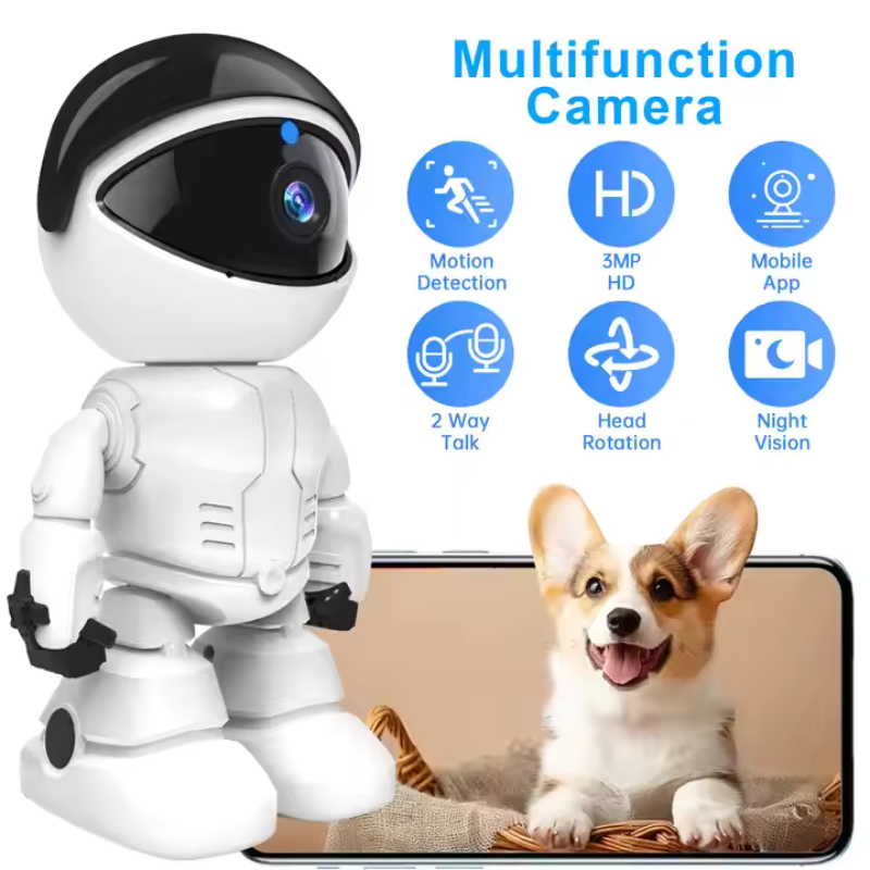 Smart Robot WIFI IP Camera 1080P HD Baby Monitor & Home Security