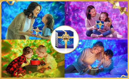 Galaxy Projector 240 Lighting Modes/15 White Noise/Bluetooth Music Galaxy Projector 